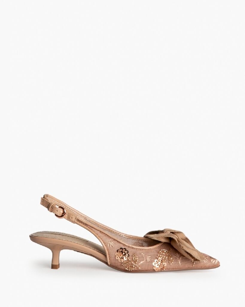 Sling-Back Mesh CAMEL