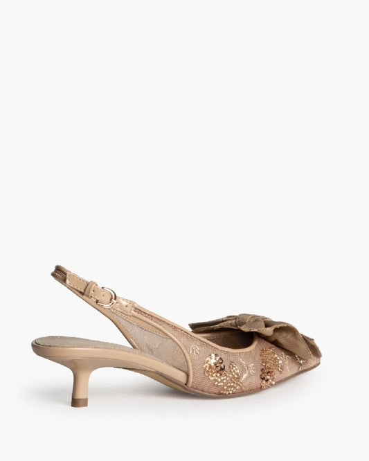 Sling-Back Mesh CAMEL