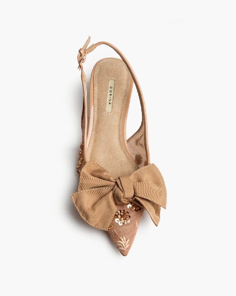Sling-Back Mesh CAMEL