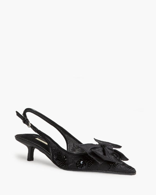 Sling-Back Mesh NEGRO