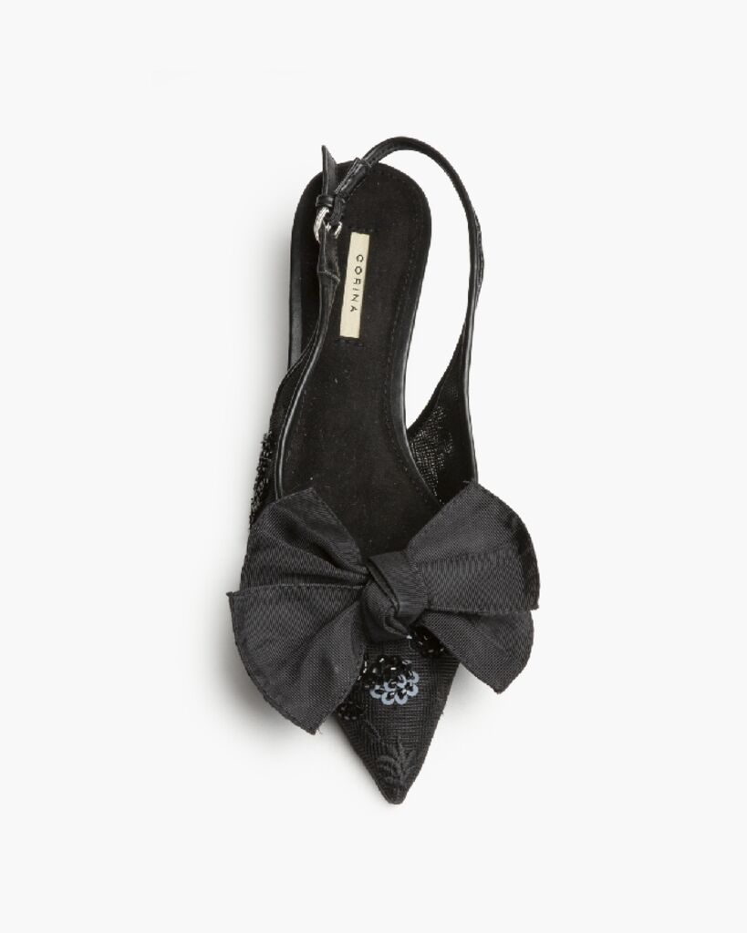 Sling-Back Mesh NEGRO