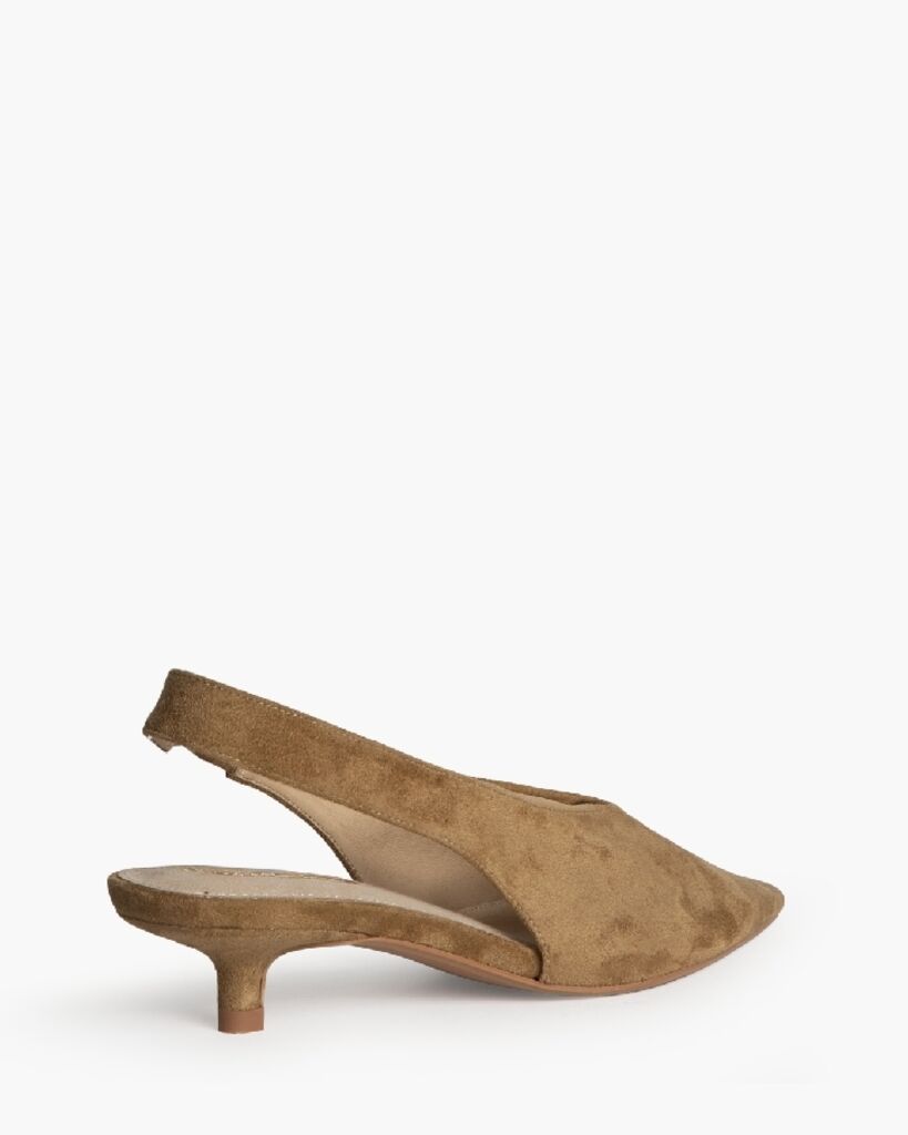 Sling-Back Suede CAMEL