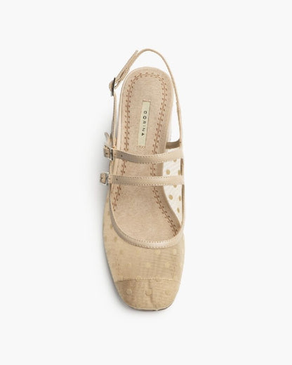 Sling-Back Mesh CAMEL