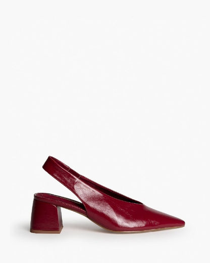 Sling-Back Nappa CEREZA