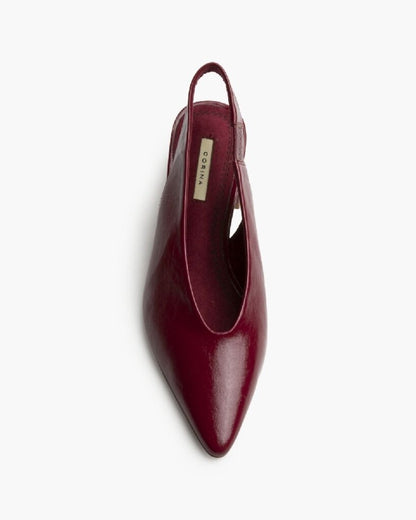 Sling-Back Nappa CEREZA