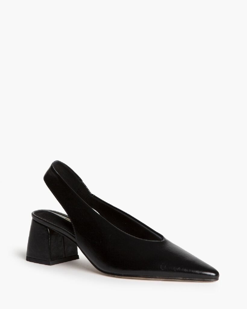 Sling-Back Nappa NEGRO