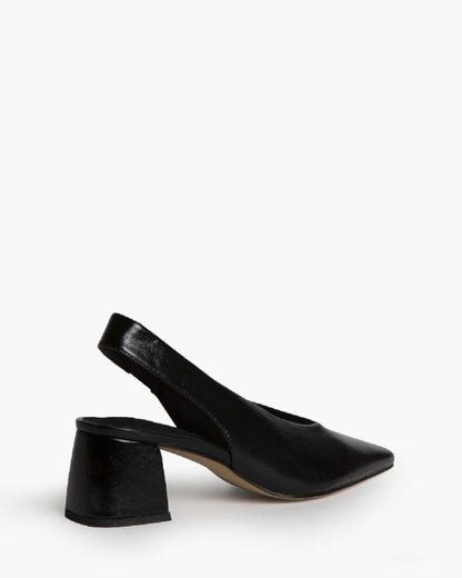 Sling-Back Nappa NEGRO