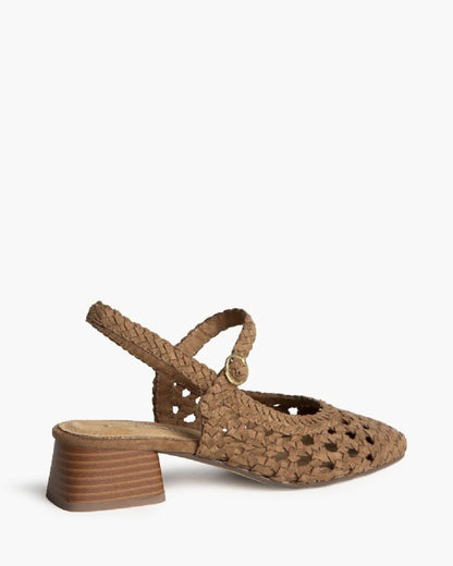 Sling-Back Suede CAMEL
