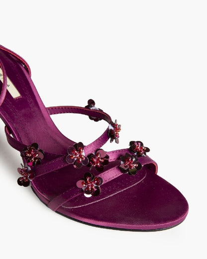 Sandal Satin MAGENTA
