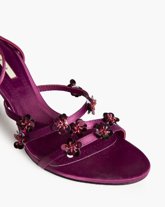 Sandal Satin MAGENTA
