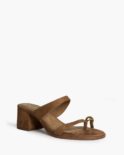 Sandal Suede CAMEL