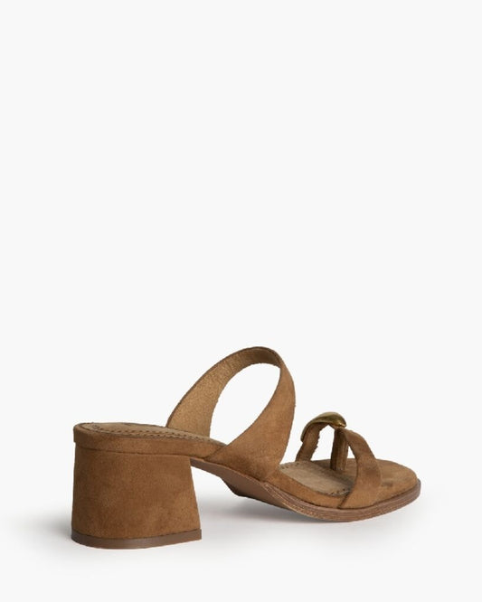 Sandal Suede CAMEL