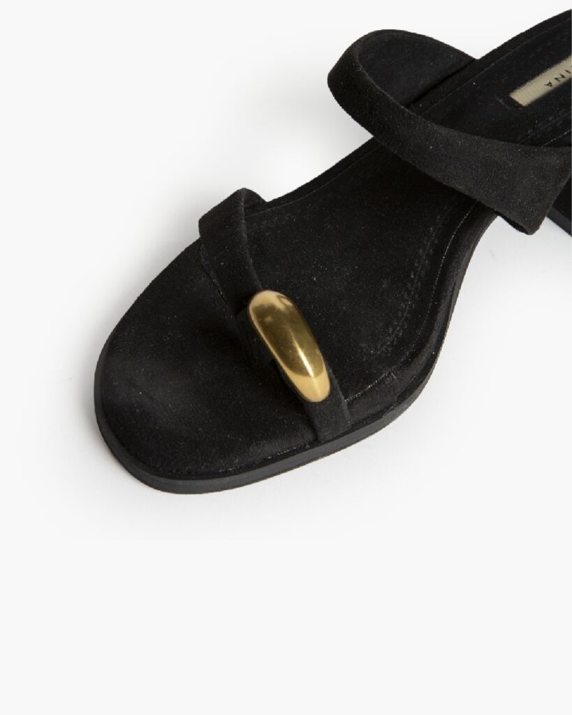 Sandal Suede NEGRO