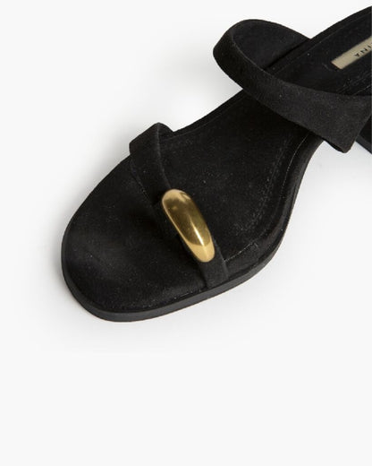 Sandal Suede NEGRO
