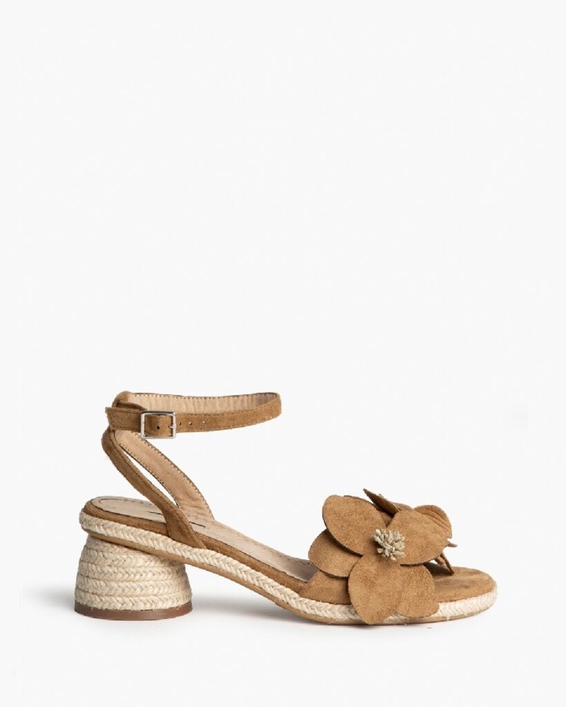 Sandal Suede CAMEL
