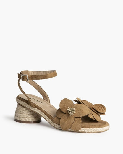 Sandal Suede CAMEL