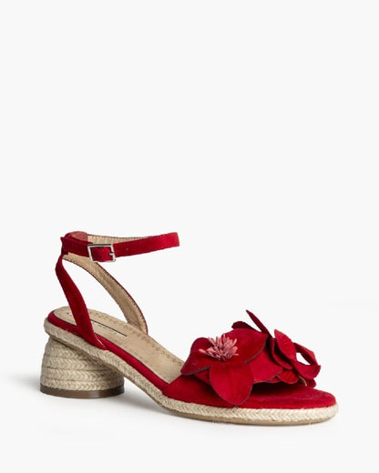 Sandal Suede ROJO