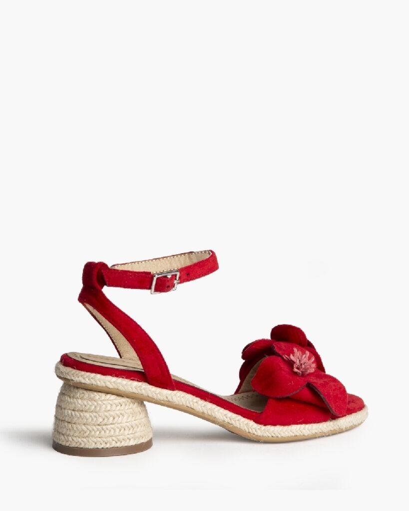 Sandal Suede ROJO
