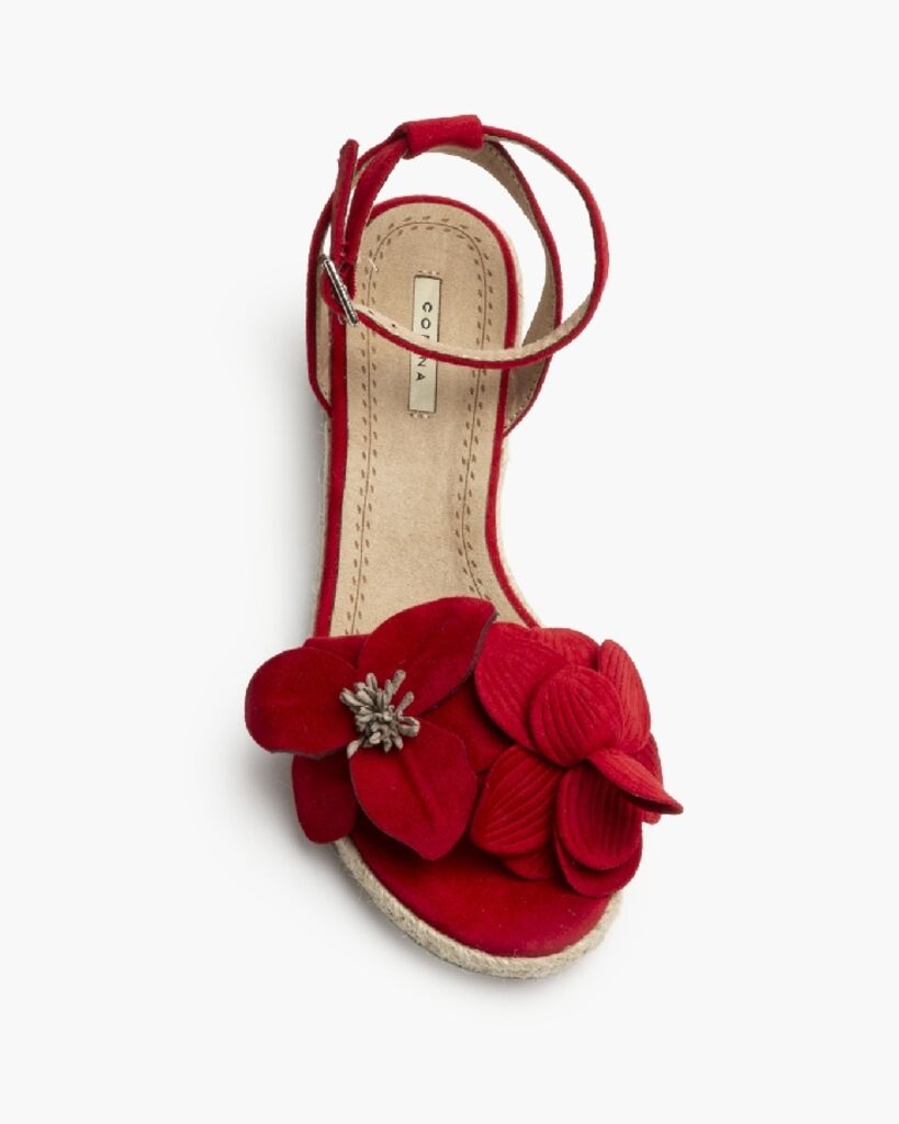 Sandal Suede ROJO
