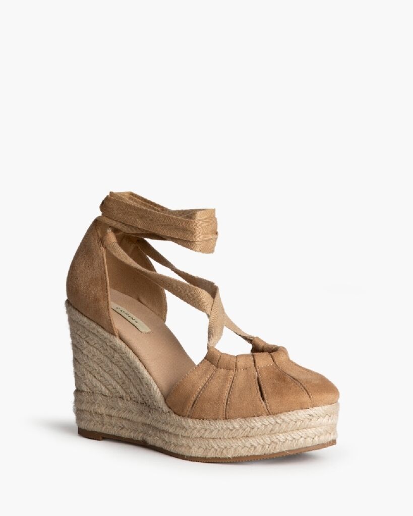 Espadrilles Suede CAMEL