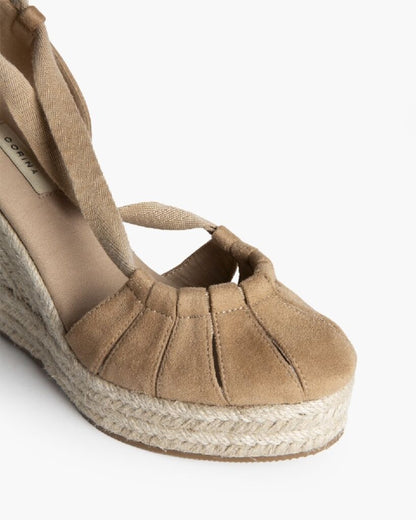 Espadrilles Suede CAMEL