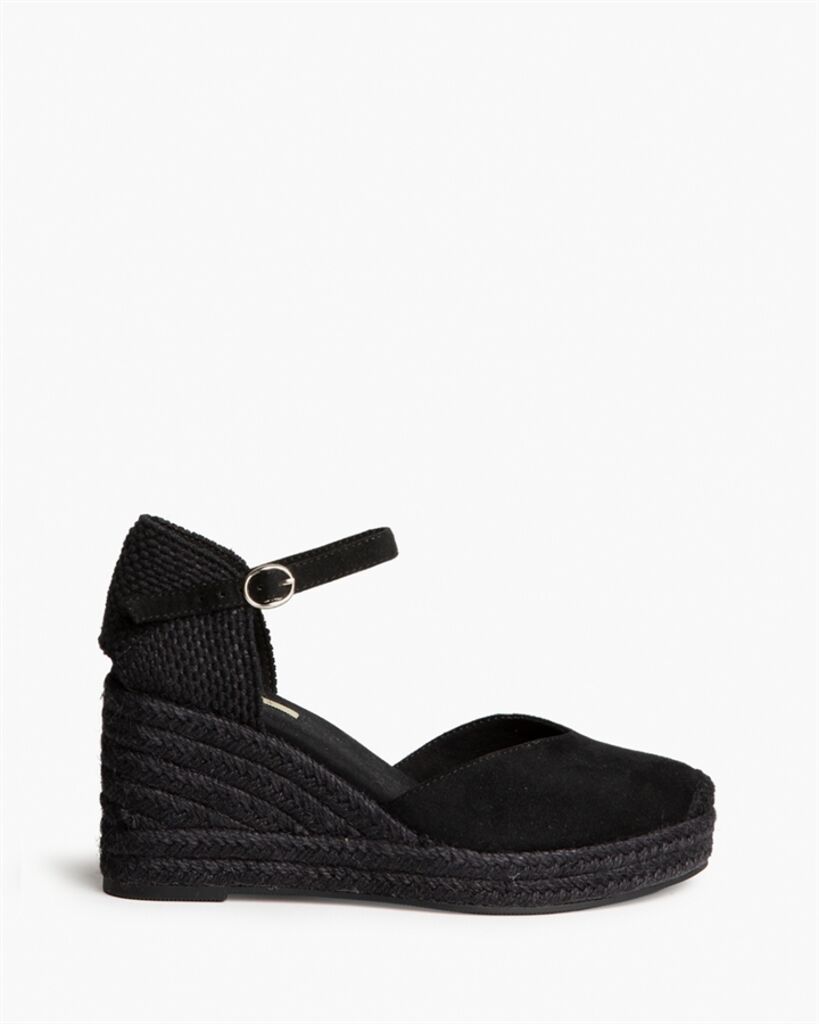 Espadrilles Suede NEGRO