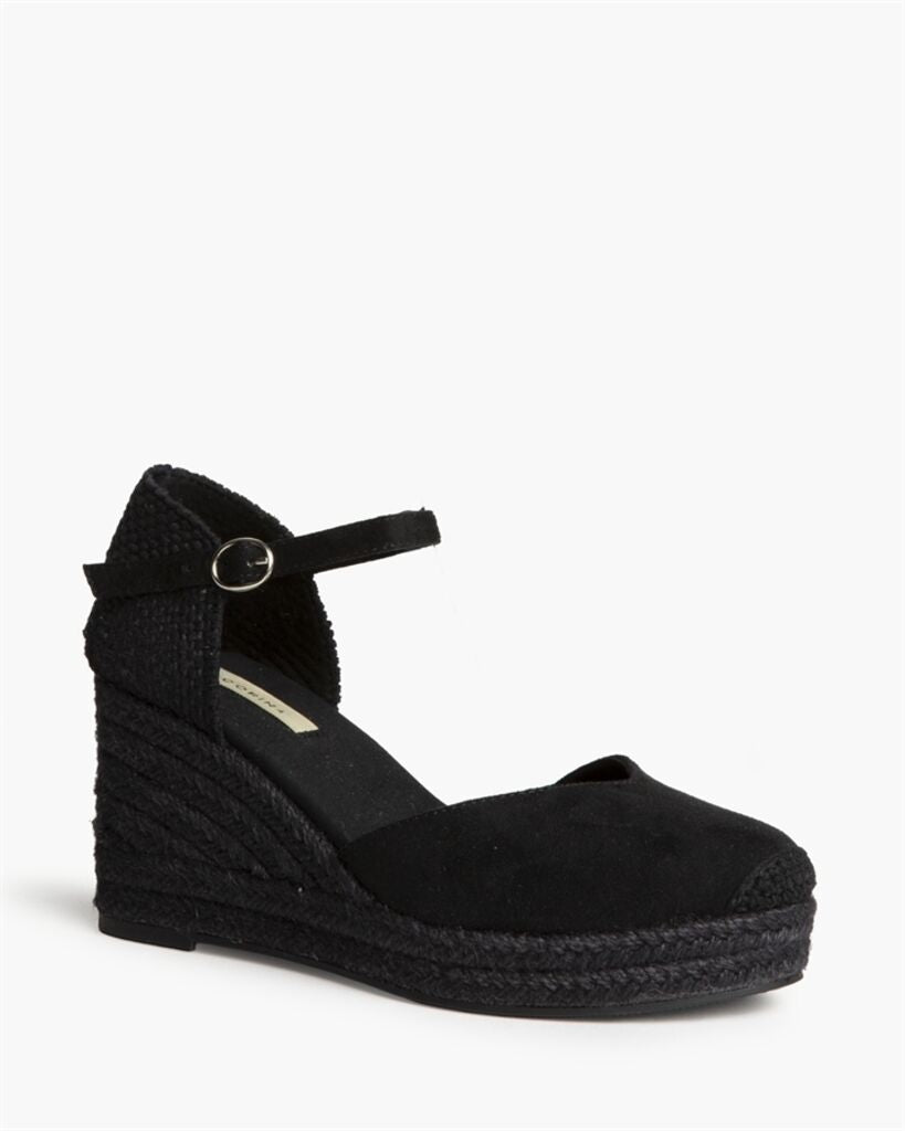 Espadrilles Suede NEGRO