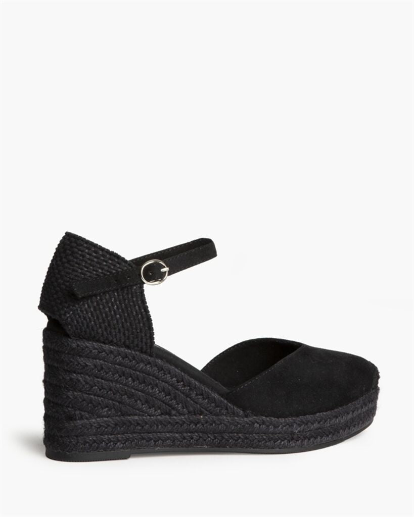 Espadrilles Suede NEGRO