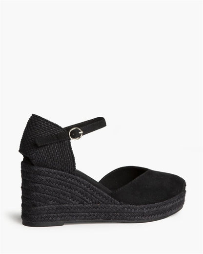 Espadrilles Suede NEGRO