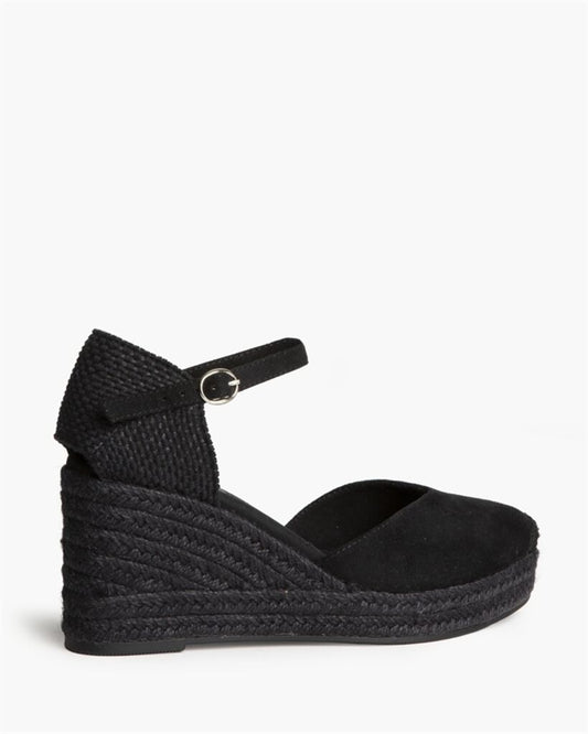 Espadrilles Suede NEGRO