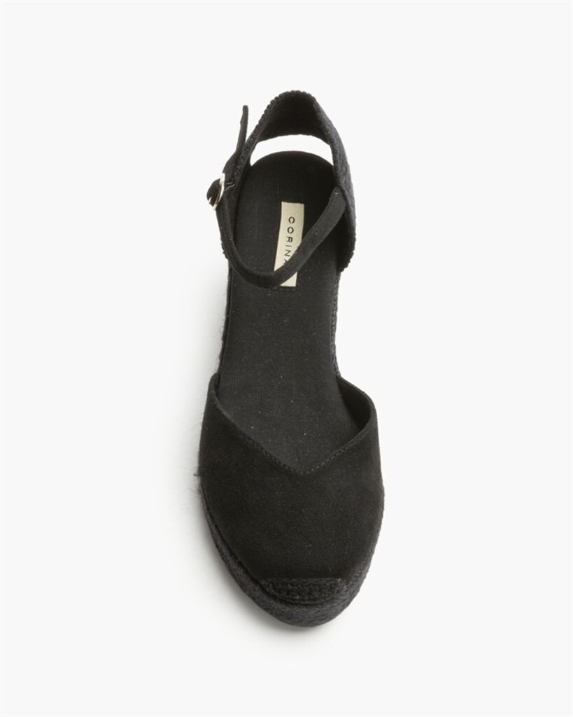 Espadrilles Suede NEGRO