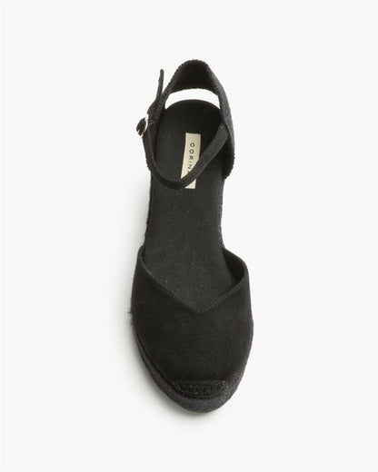 Espadrilles Suede NEGRO