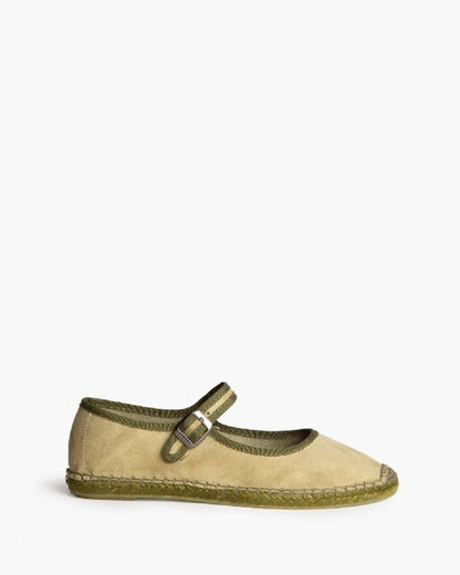 Espadrilles Suede VERDE