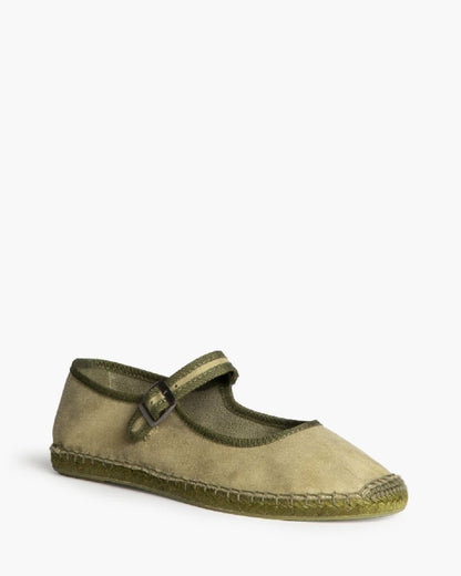 Espadrilles Suede VERDE