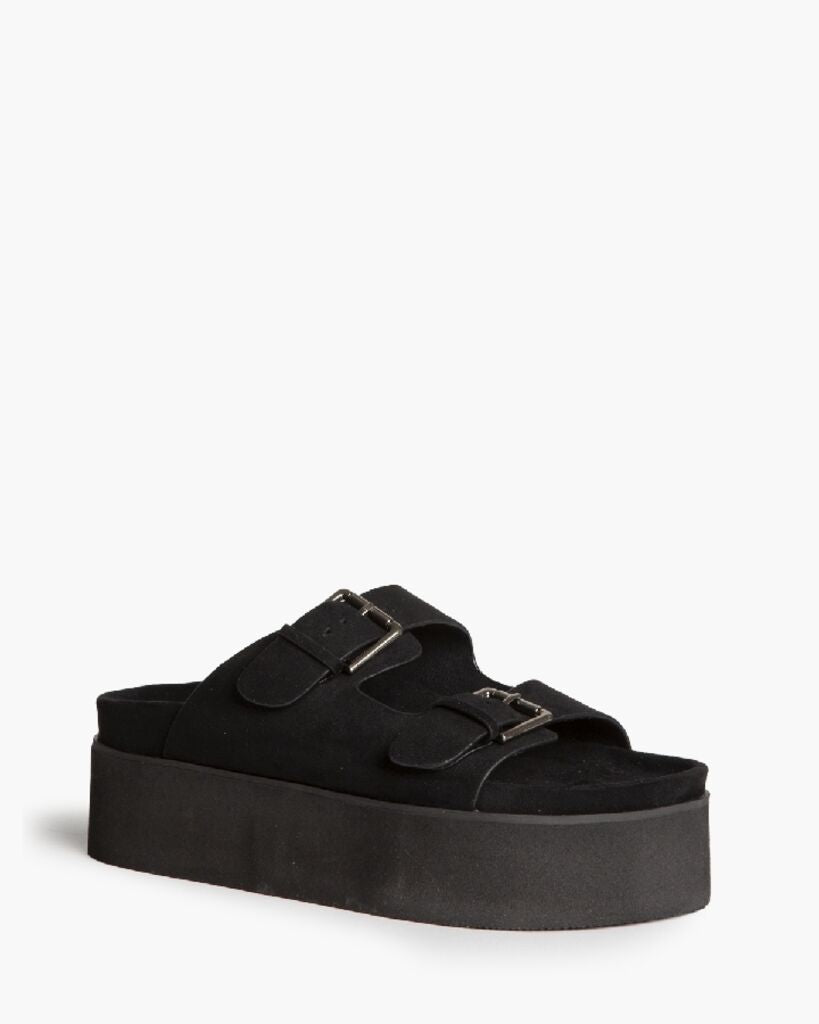 Slide Suede NEGRO