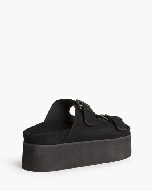 Slide Suede NEGRO