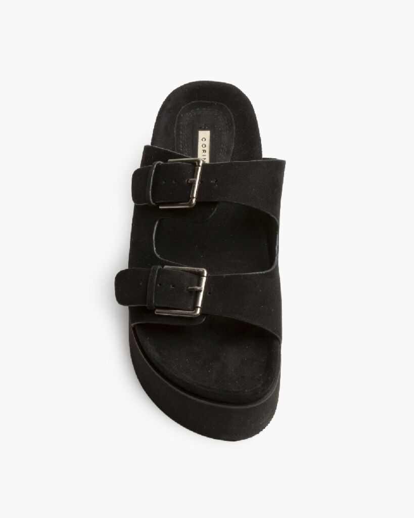 Slide Suede NEGRO