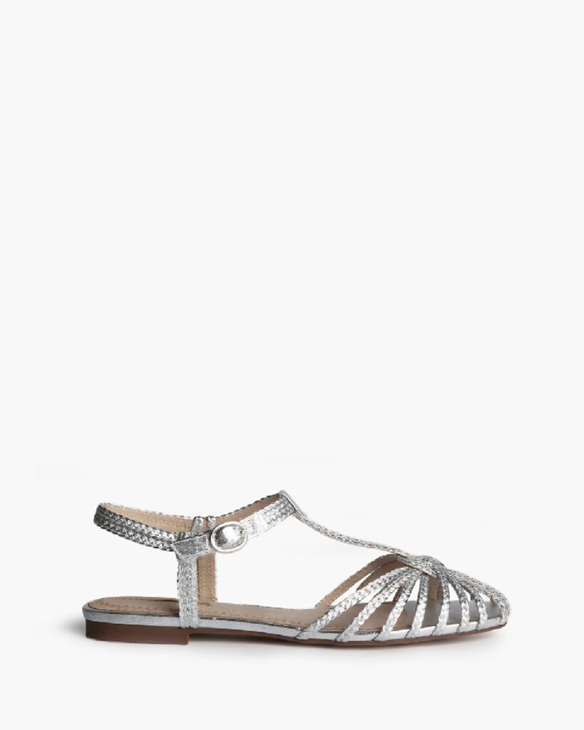 Flat Shoe Laminato PLATA