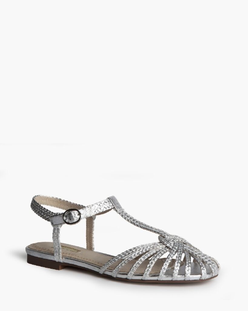 Flat Shoe Laminato PLATA