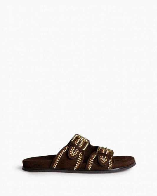 Mule Suede CAFE
