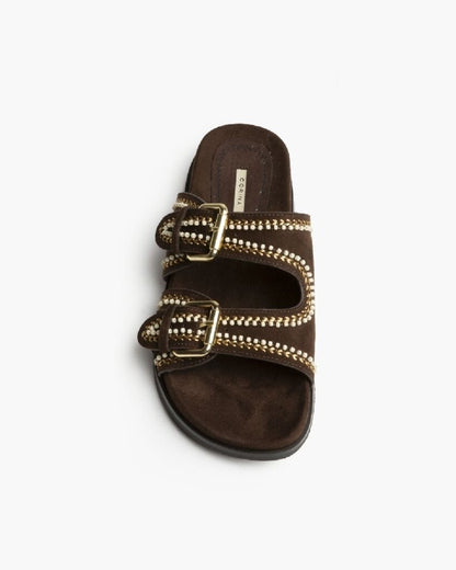 Mule Suede CAFE