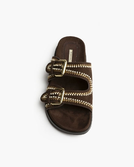 Mule Suede CAFE