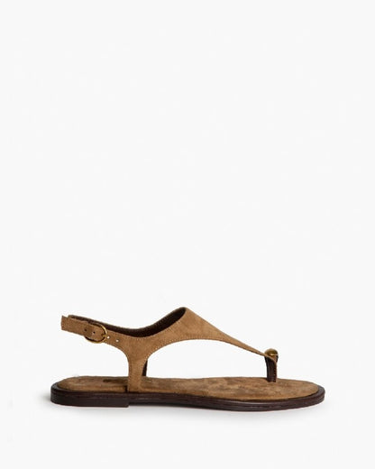 Slipper Suede CAMEL