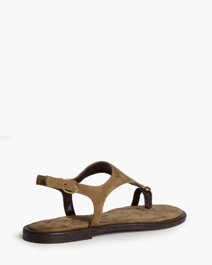 Slipper Suede CAMEL