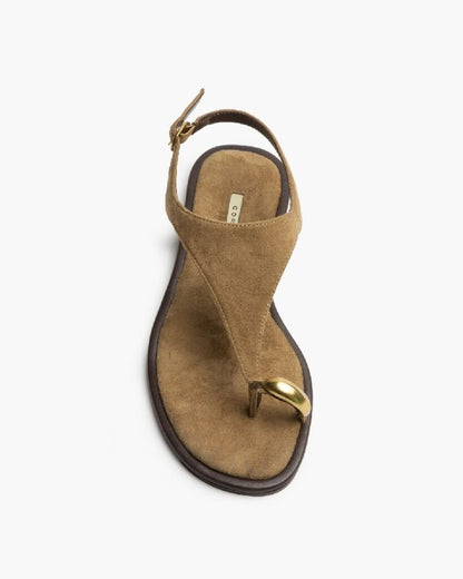 Slipper Suede CAMEL