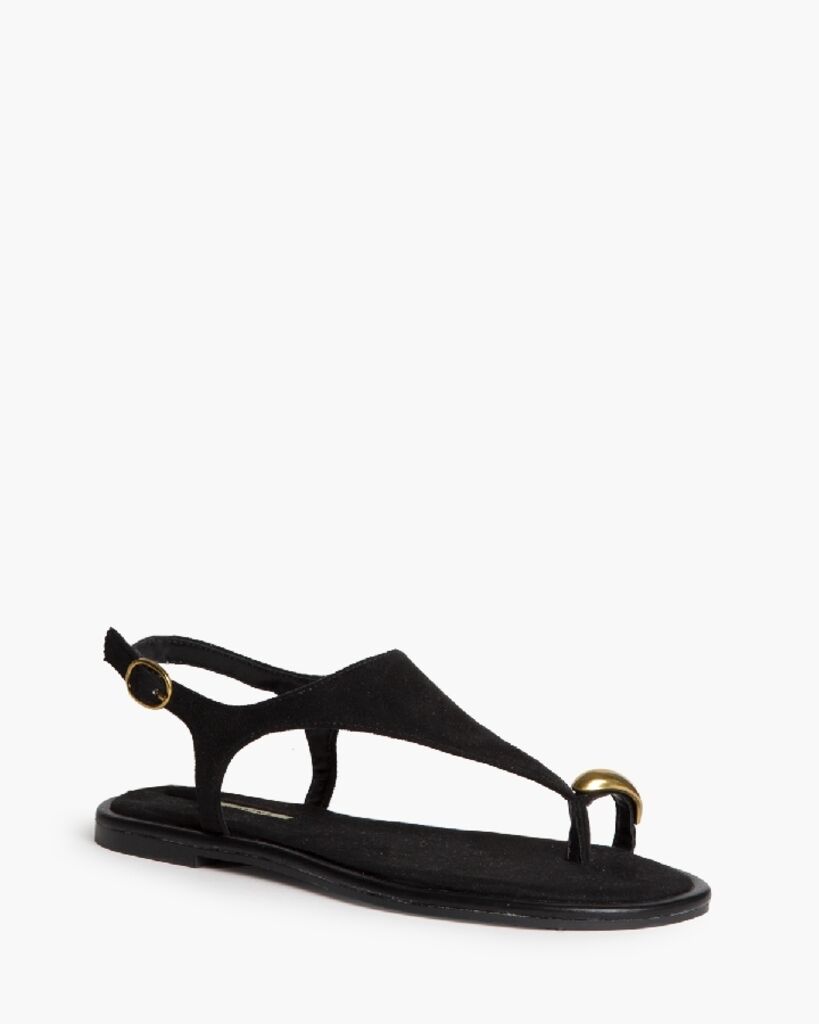 Slipper Suede NEGRO