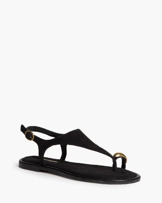 Slipper Suede NEGRO