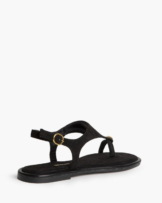 Slipper Suede NEGRO