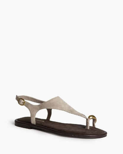 Slipper Suede TAUPE