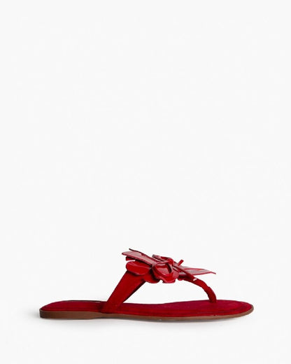 Slipper Suede ROJO